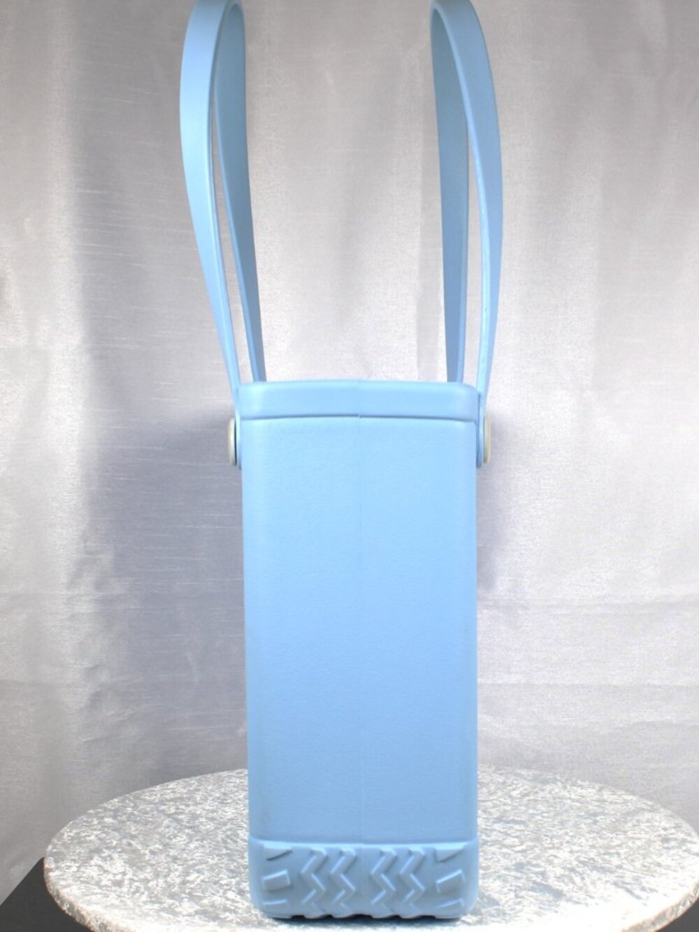 Bogg Bag Baby Blue Waterproof Washable Beach Pool Tote with Clear Pouch - Picture 3 of 7